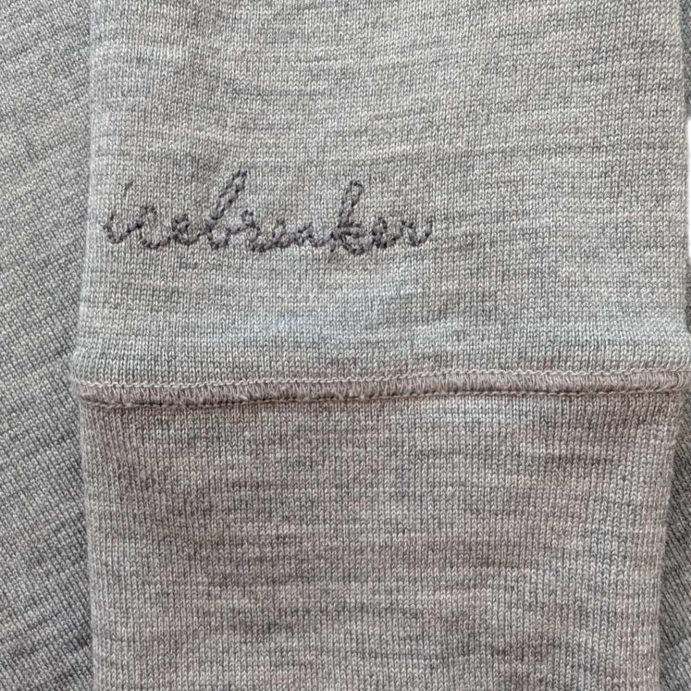Icebreaker Merino Wool Hoodie Womens Small Grey Outdoors - Picture 8 of 14